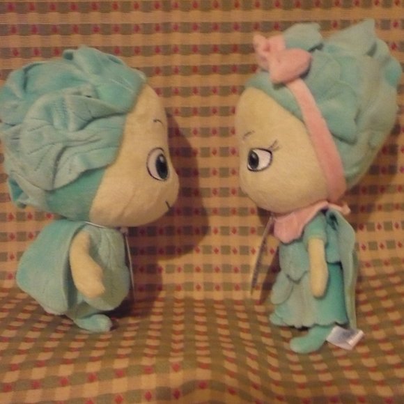 NWT Yoshitaka Amano's N.Y. Salad Plushies Brussel Sprout & Lettuce - Picture 5 of 8